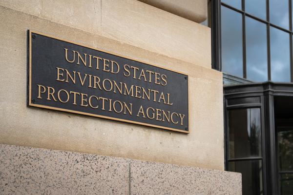 EPA sign and door